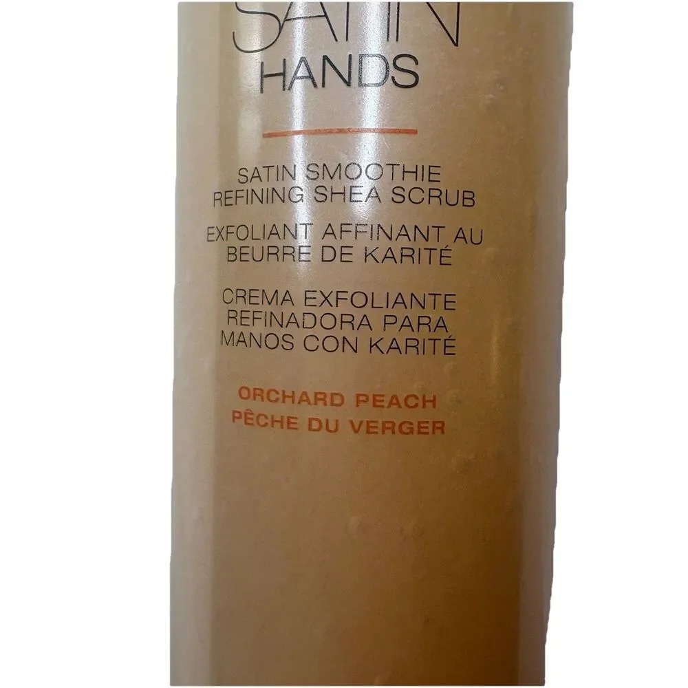 Mary Kay Satin Hands ORCHARD PEACH Satin Smoothie Shea Hand Scrub 7.33 oz